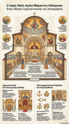   Βιωματική διδασκαλία – Μάθημα στον Ιερό Ναό της ενορίας  του σχολείου μας, Αγίου Μάμαντος
